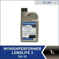 My High Performer 5W-30 Longlife 3 5 l