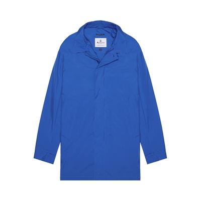 Parka AQUASCUTUM ACTIVE "RLG PACKABLE TRENCHCOAT Herren", Herren, Gr. S, blau (royal), Softshell, 100% Polyester, normal normal, Jacken Parka, Regenmantel Herren, leichte Jacke, Übergangsjacke, Outdoor, Sale