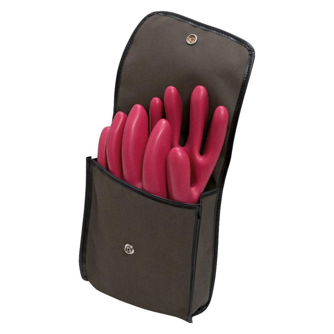 KS Tools Isolierter Elektriker-Schutzhandschuh, Grösse 9, rot (9) (117.1661)