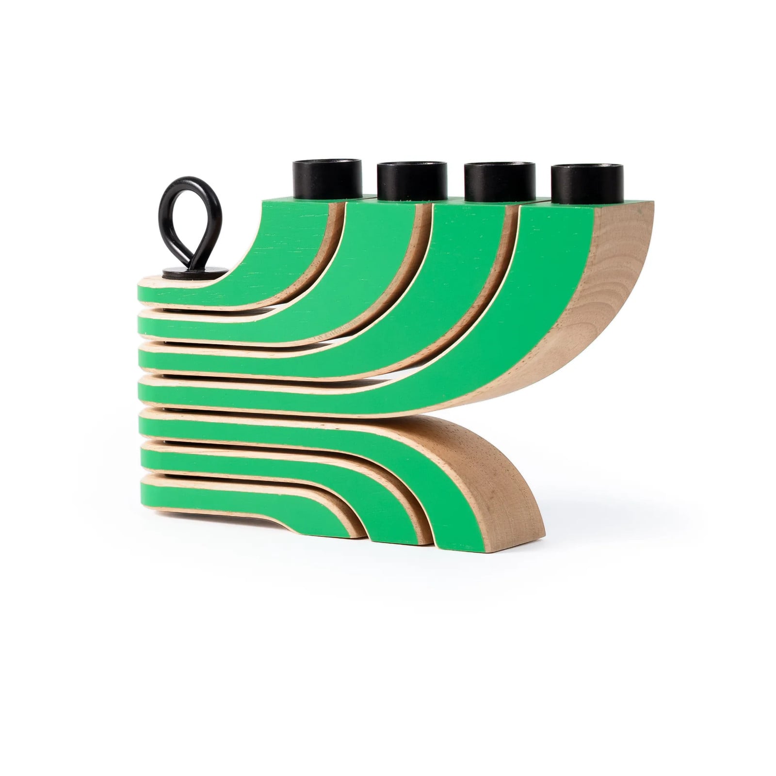 Design House Stockholm Nordic Light kaarsenhouder met 4 armen Groen