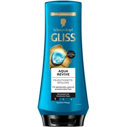 4x Gliss, Conditioner, Spülung Aqua Revive (200 ml)