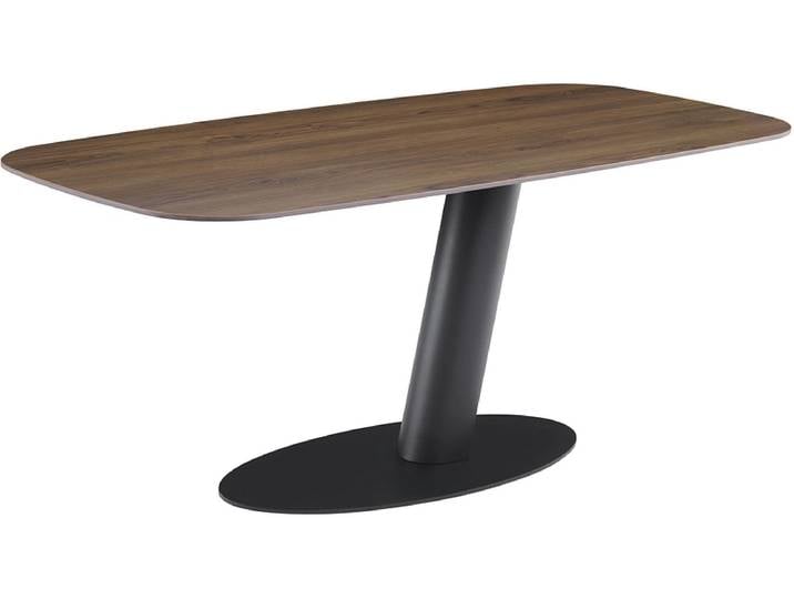 Tisch WING 180x90x76cm rotbraun