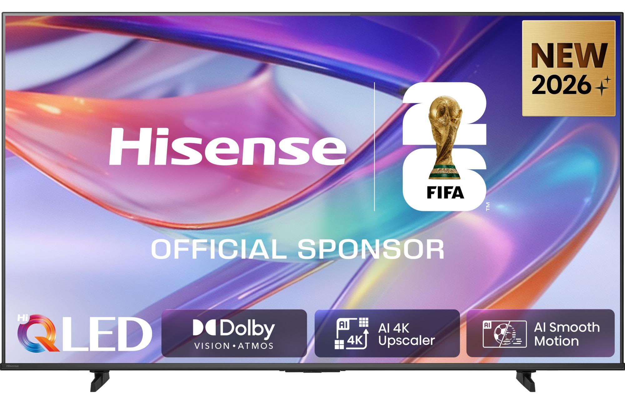 Hisense 85 '' E7S | Hi-QLED Smart TV 4K 60 Hz, 2,16 m (85"), 3840 x 2160 Pixel, DLED, Smart-TV, WLAN, Schwarz