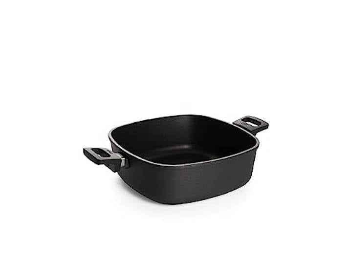 Woll 1028N Guss-Bräter, Titan, grau, 42 x 30 x 10 cm