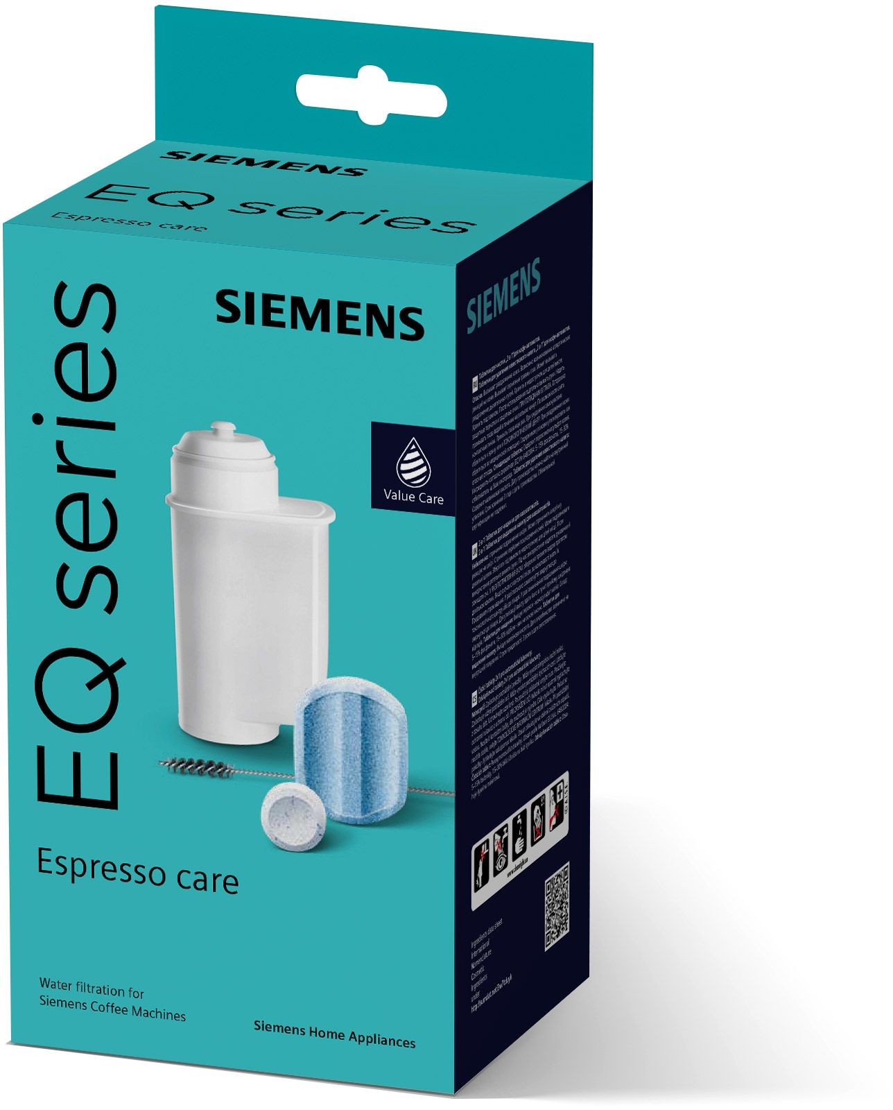 Siemens TZ80004A Reinigungsbürste (Blau, Weiß)