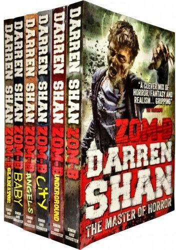 Simon & Schuster Zom B Zombies Walking Dead Resident Evil New Series 6 Books Set Collection By Darren Shan Zom-b An..