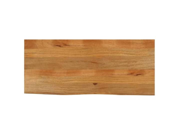 vidaXL Tischplatte mit Baumkante 140x60x2,5 cm Massivholz Mango