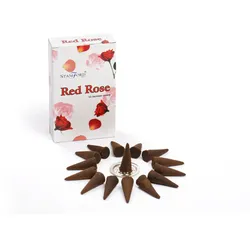 Red Rose Incense Cones