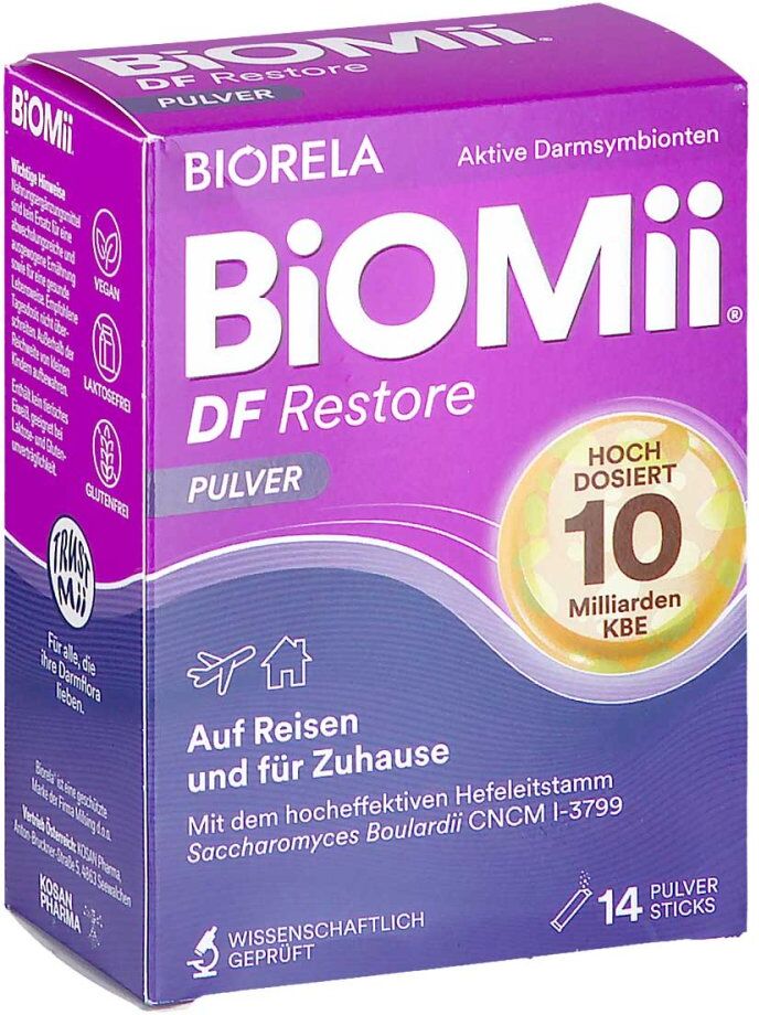 BiOMii DF Restore Pulver 14stk