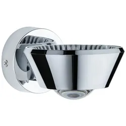 Paulmann LED Wandleuchte Sabik  IP44  2700K 570lm / 360lm 230V 9W / 4,5W dimmbar Chrom 70947