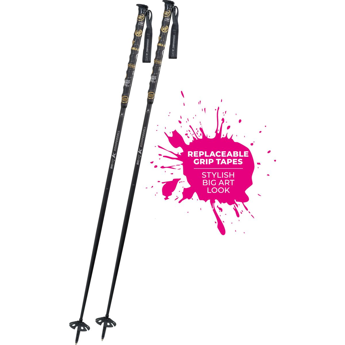 Komperdell BIG ART Ti black/silver (10) 115 1442307-10-115