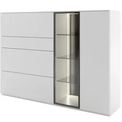 WK-Wohnen Highboardkombination 420 VIVA - B/H/T ca. 180,00x129,00x45,00
