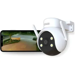 Calex Telecamera di Sicurezza, Netzwerkkamera, Weiss