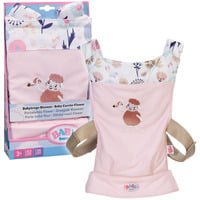 BABY born Babytragesitz Blumen, Puppenzubehör 43 cm, 36 cm
