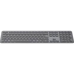 Hama WK-550 Funk Tastatur Deutsch, QWERTZ Schwarz Multimediatasten 00173063