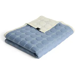 HAY, Decke, - Mega Dot Bedspread - W260 x L260 cm - Dusty Blue (260 x 260 cm)