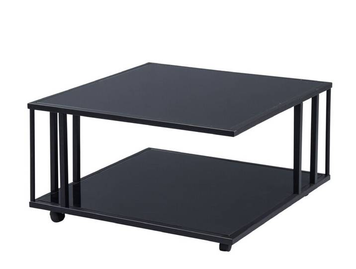Couchtisch Paris 75x41x75cm Schwarz