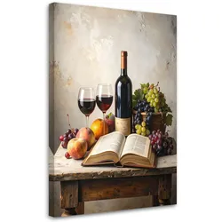 LEINWANDBILD Essen & Trinken 70x100cm