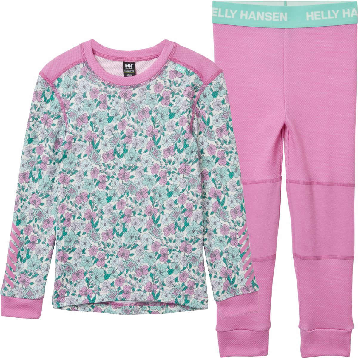 Helly Hansen K Graphic Lifa Merino SET meta pink aop (089) 1 40525_089-1