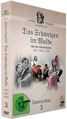 Hans Deppe - Das Schweigen im Walde (1937, 1955, 1976) - Die Ganghofer Verfilmungen - Sammelbox 3 (Filmjuwelen) [3 DVDs] - Preis vom 06.10.2026 07:26:00 h