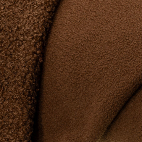 Doubleface-Teddy-Fleece, braun