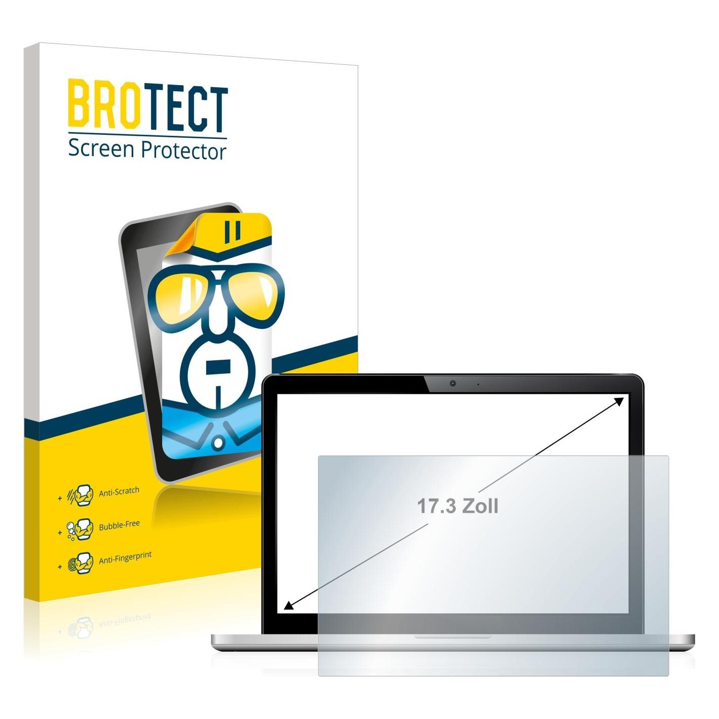 Brotect Schutzfolie Displayschutz Klar (17.30", 16:9) (1821878)