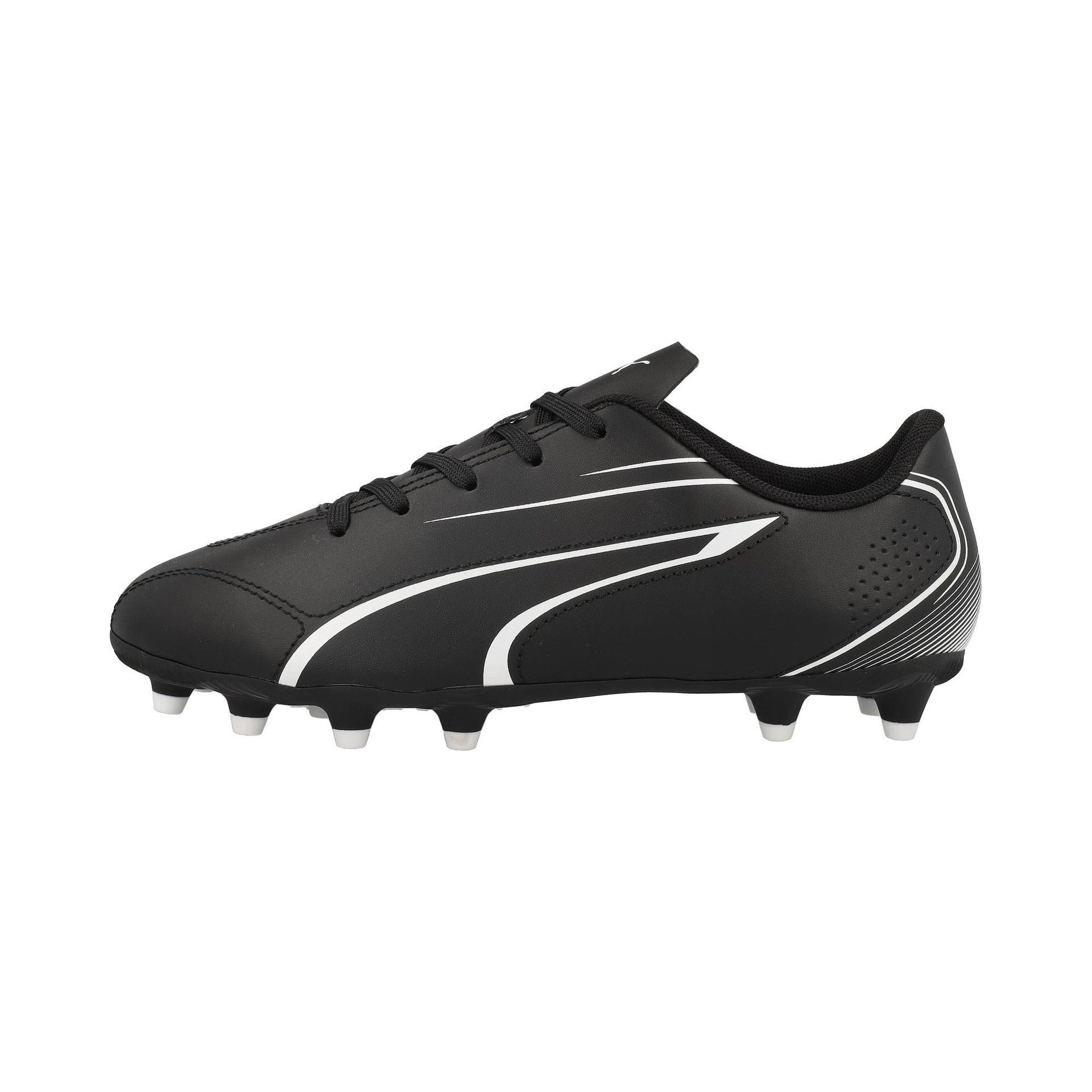 Puma Kinder/Kinder Vitoria Voetbalschoenen (Zwart/Wit)