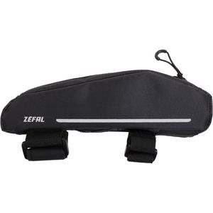 Zefal Fahrrad-Rahmentasche Z-Aero, schwarz, 0,4 Liter, Oberrohrtasche, reflektierend, wasserdicht