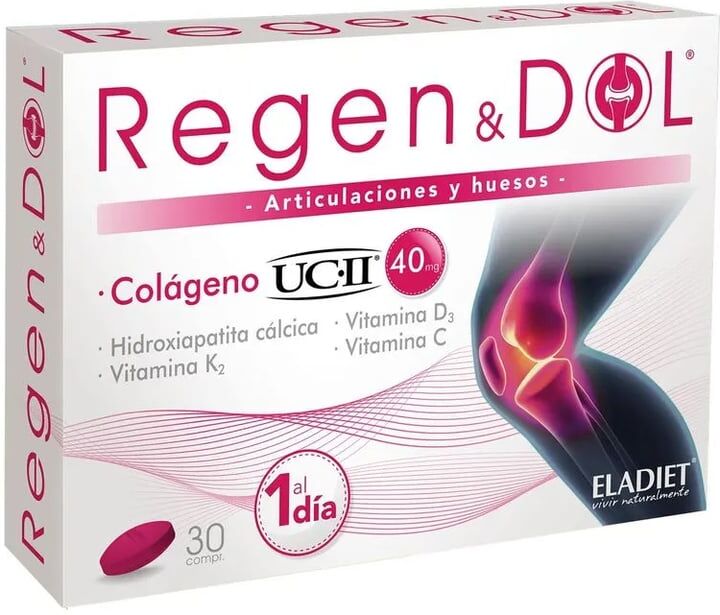 Eladiet Regendol Colágeno UC-II 30 Tabs