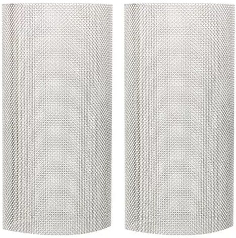 INF Filtre en acier inoxydable, pack de 2