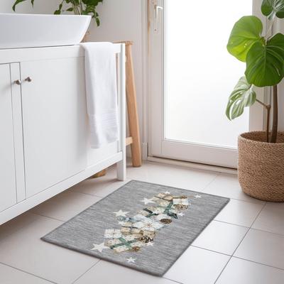 Addison Rugs Machine Washable Indoor/ Outdoor Christmas Present Chantille Rug