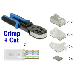 DELOCK Crimp&Cut Werkzeugset RJ45