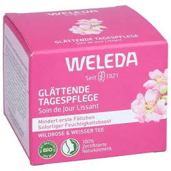 WELEDA glättende Tagespflege Wildrose & weißer Tee