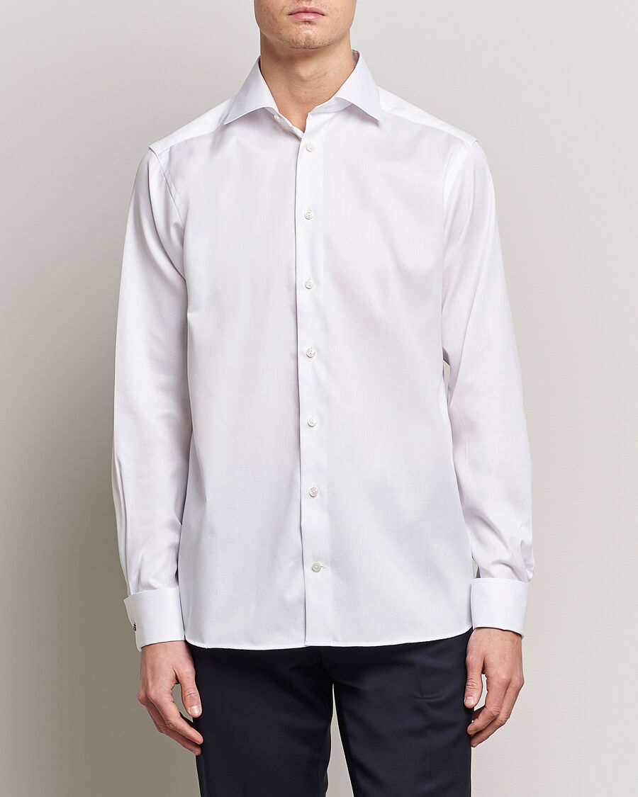 Eton Contemporary Fit Shirt Double Cuff White men XXL Hvid