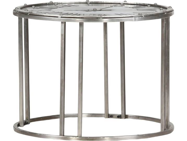 Gutmann Factory Beistelltisch Cheesy, Couchtisch rund Ø 60cm, Wohnzimmertisch aus Metall, lackiert