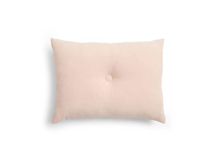 HAY Coussin Dot Linen 45x60 cm Strawberry milkshake