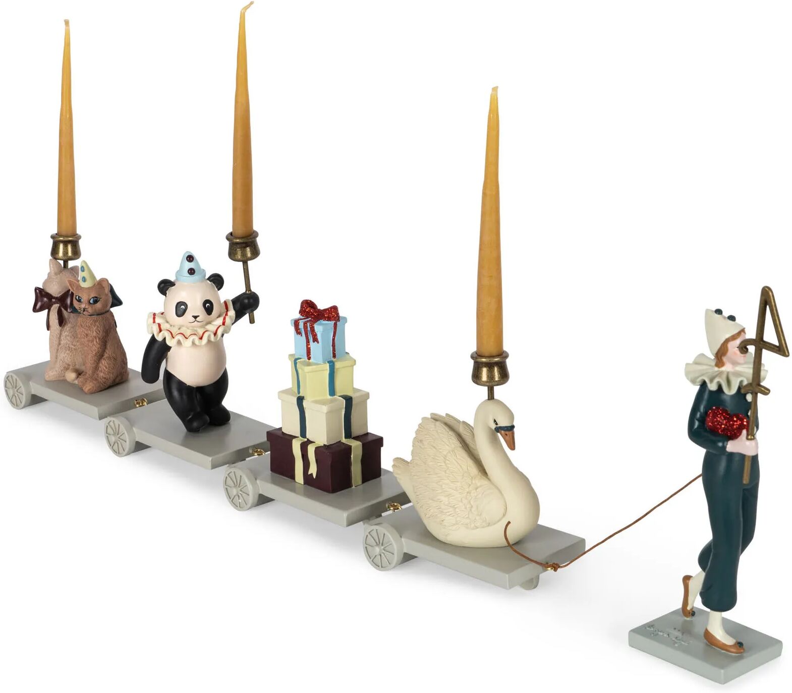 Konges Sløjd Train d'anniversaire Multicolore taille unique