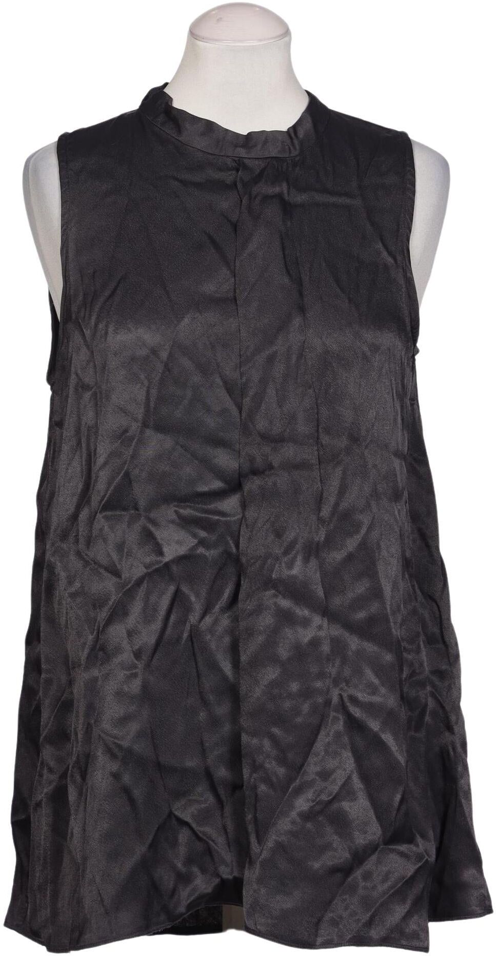 Hemisphere Damen Bluse, Grau, Gr. M, Viskose - Second Hand