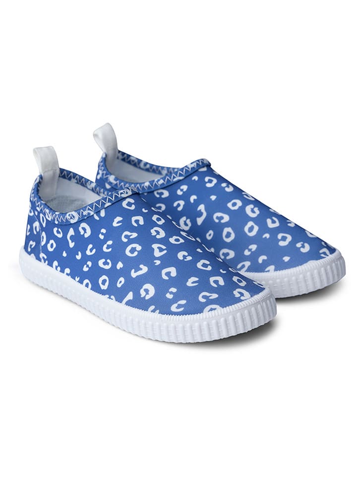 Swim Essentials Badeschuhe ''Blue Leopard'' in Blau - 29
