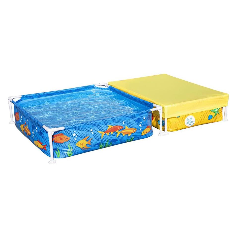Bestway My First Frame Pool and Sandpit (213 x 122 x 30.50 cm) (561CF / 23)