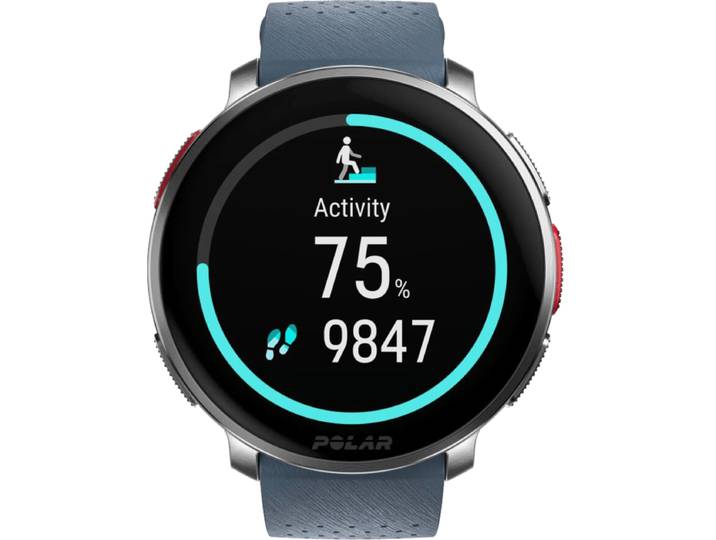 Polar Vantage V3 Zilver/Blauw