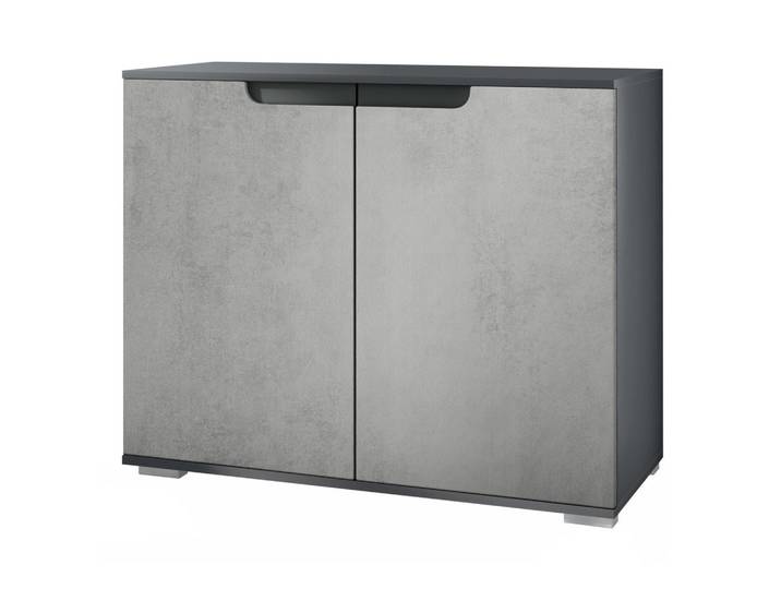 KOMMODE Sylt Beton Oxid Optik