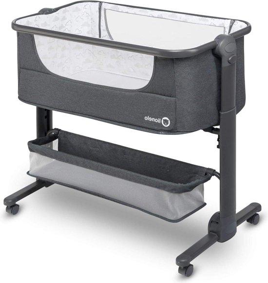 Kinderbett 3-in-1 mit 6-facher Höhenverstellung - 95x55x85 cm