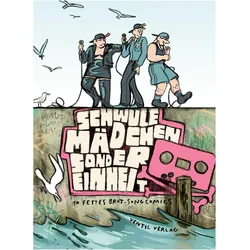 Schwule Mädchen Sondereinheit, Comics + Manga von Jens Cornils, Kati Rickenbach, Noëlle Kröger, Tobi Dahmen, Wiebke Bolduan, Kathrin Klingner, Büke Schwarz, Hamed Eshrat, Josephine Mark, Helena Baumeister, Jonas Engelmann, Gunther Buskies