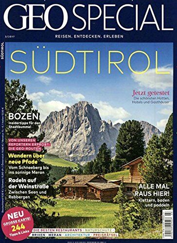 Christoph Kucklick - GEO Special / GEO Special 03/2017 - Südtirol - Preis vom 11.10.2026 03:10:56 h