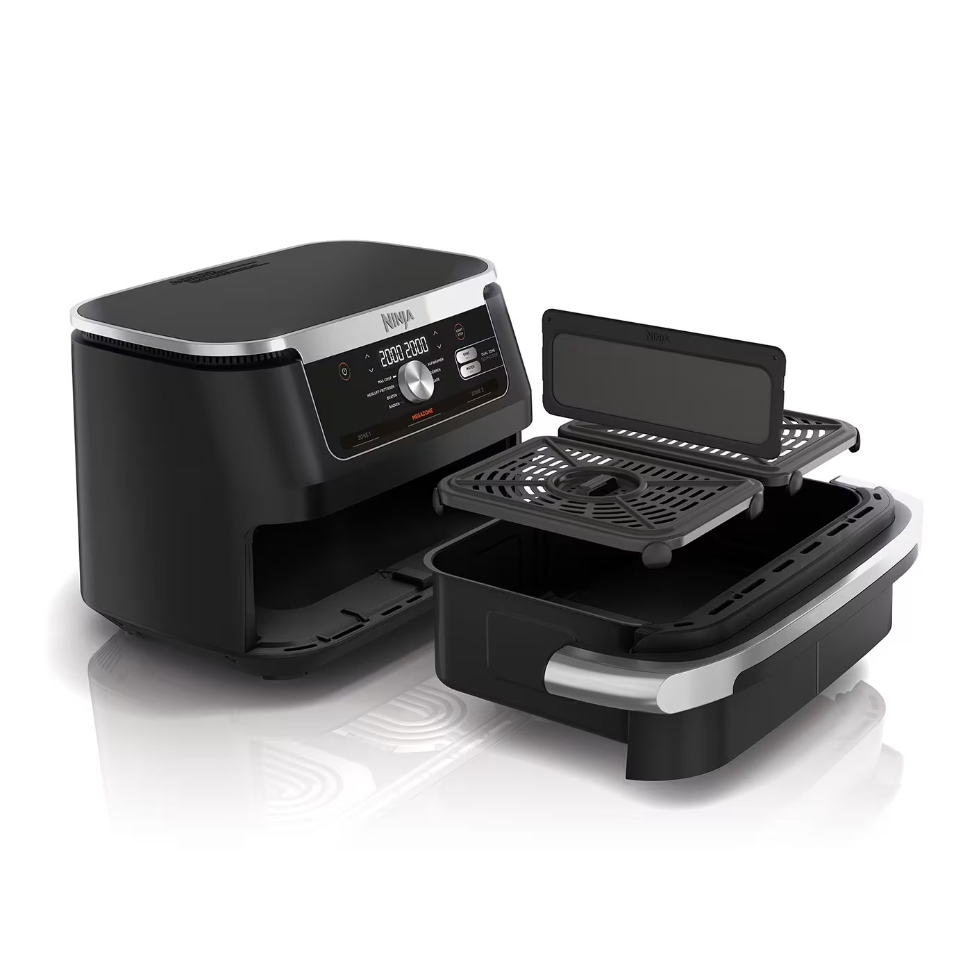 Ninja Foodi FlexDrawer AF500EU Heißluftfritteuse 10,4 L