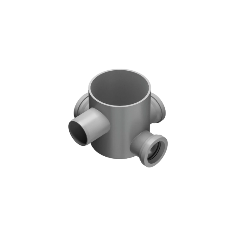 copie de Bonomini – Siphon De Sol Bas (H 120 Mm), Sortie Ø 50 – 6560pp12c2-r