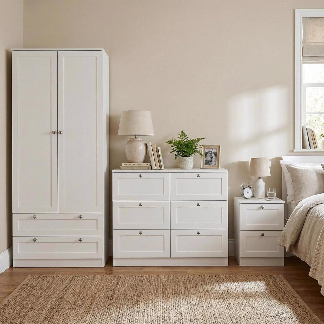 Lily Manor Wardrobe White