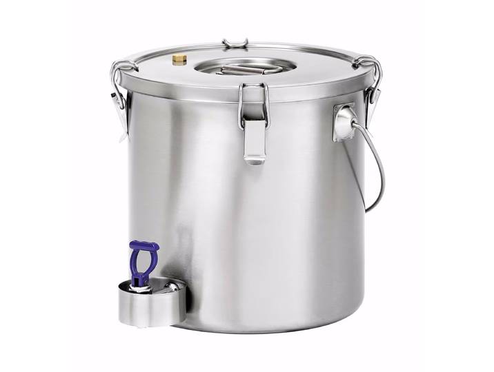 Bartscher Thermo-Transportbehälter 20L Plus – Gastro Kaffeemaschine/Gastro Getränkespender – grau