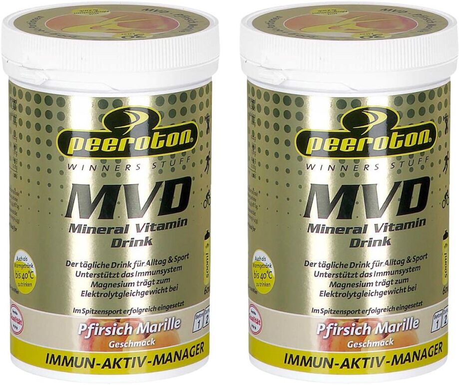 Peeroton MVD Mineral Vitamin Drink Pfirsich Marille 2x300g